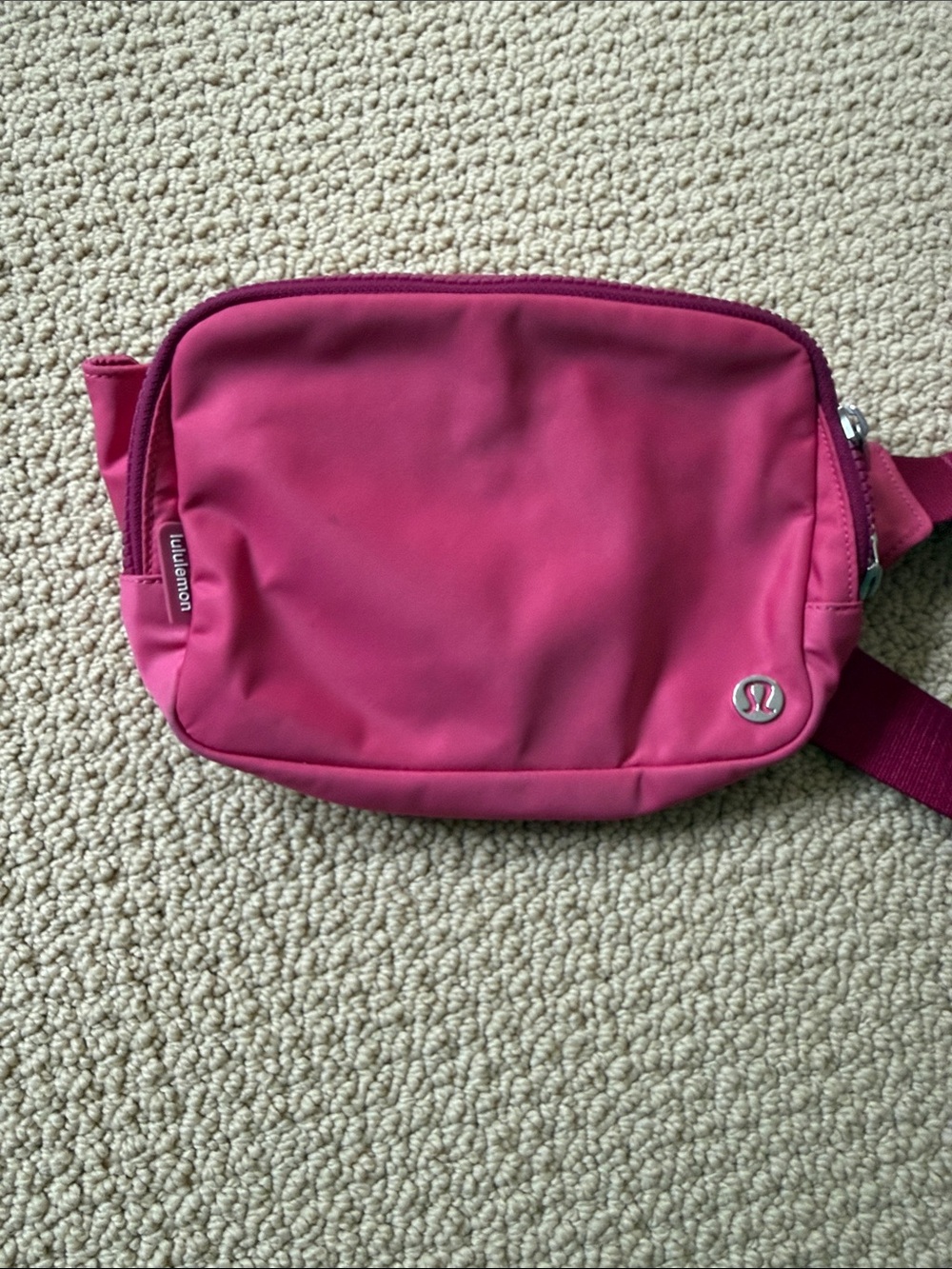 lululemon athletica Bright Pink cross body Pouch